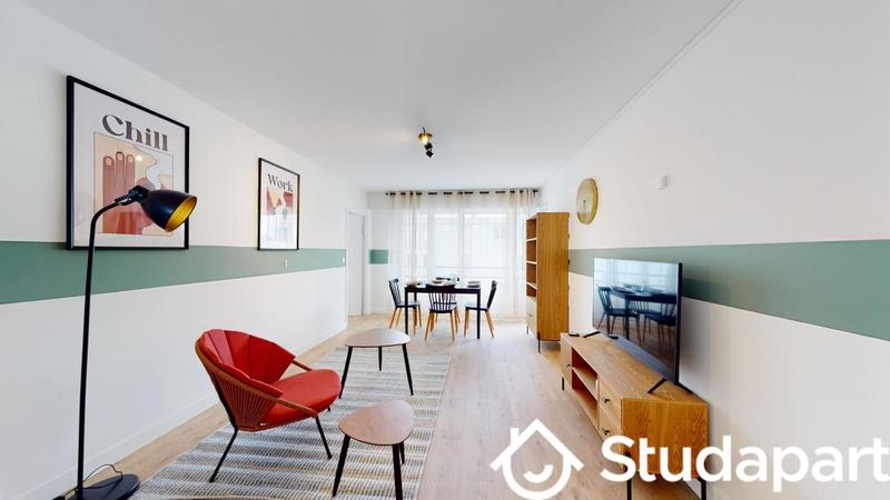 Chambre - 10 m² - 1 pièce