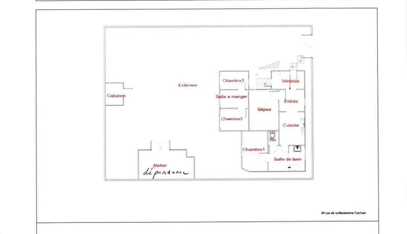 Maison - 77 m² - 5 pièces