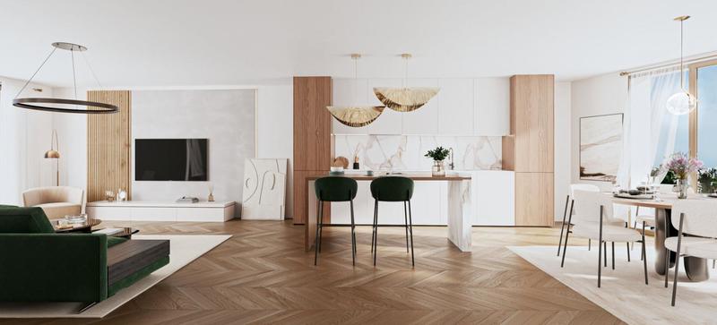 Appartement - 121 m² - 5 pièces