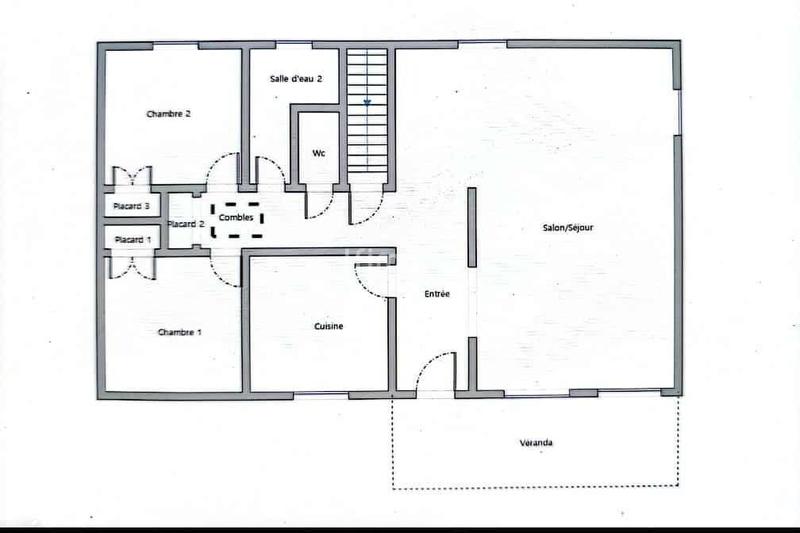 Maison - 91 m² - 3 pièces
