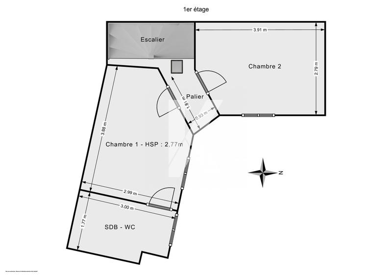 Appartement - 64 m² - 4 pièces