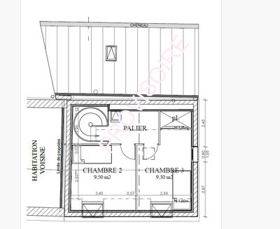 Maison - 34 m² - 1 pièce
