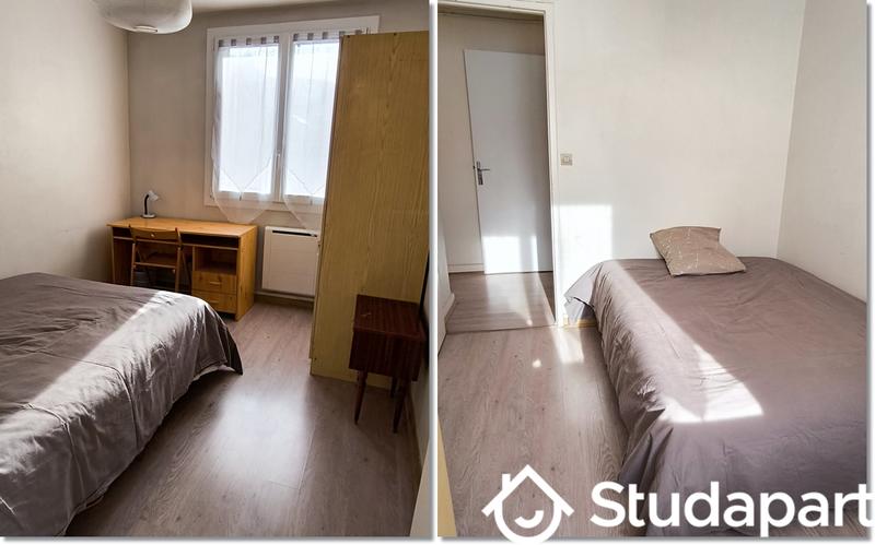 Chambre - 10 m² - 1 pièce