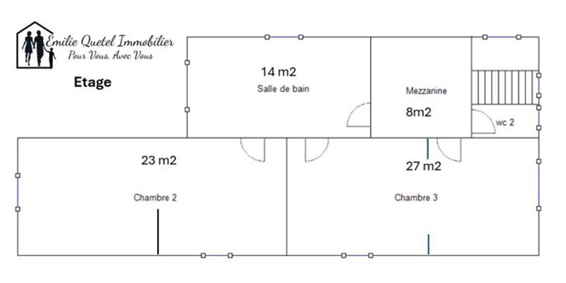 Maison - 160 m² - 5 pièces
