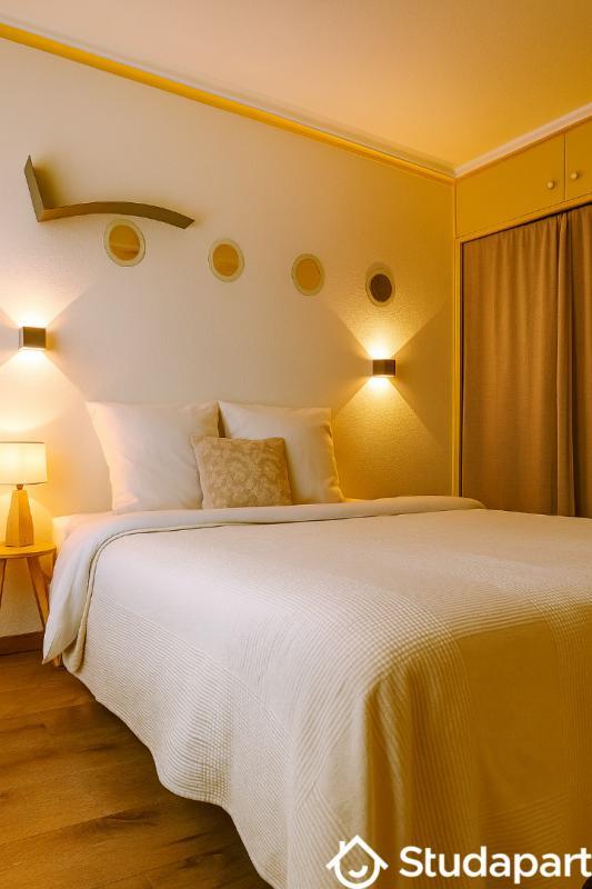 Chambre - 9 m² - 1 pièce