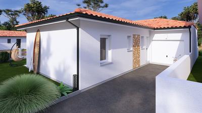 Maison - 90 m² - 4 pièces