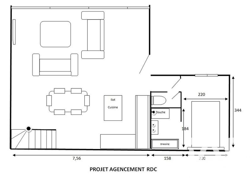 Maison - 75 m² - 4 pièces