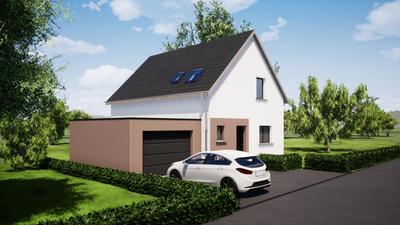 Maison - 85 m² - 5 pièces