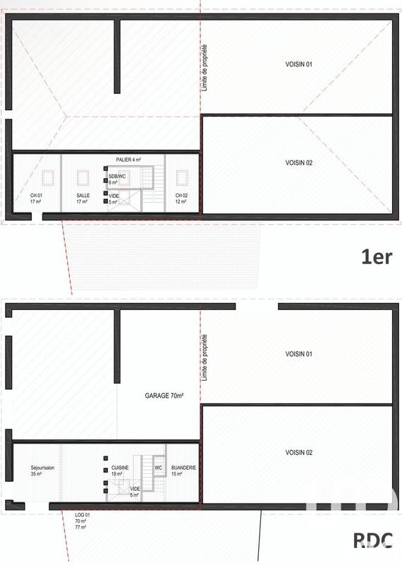 Ferme - 250 m² - 1 pièce