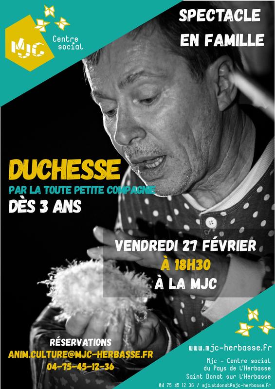 Duchesse, spectacle dès 3 ans
