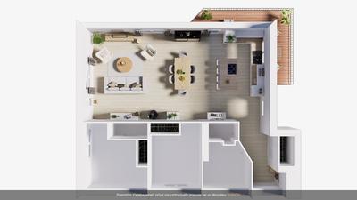 Appartement - 83 m² - 3 pièces