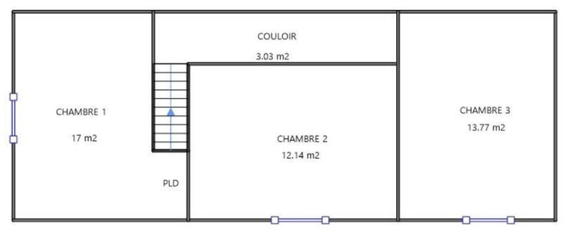 Maison - 92 m² - 5 pièces