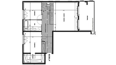 Appartement - 79 m² - 3 pièces