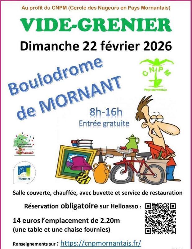 Vide grenier du cnpm