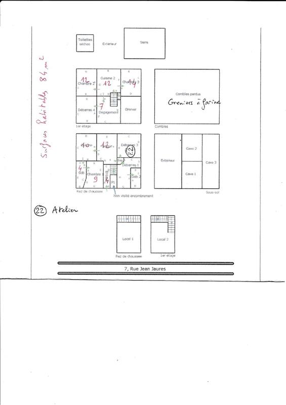 Maison de ville - 178 m² - 9 pièces