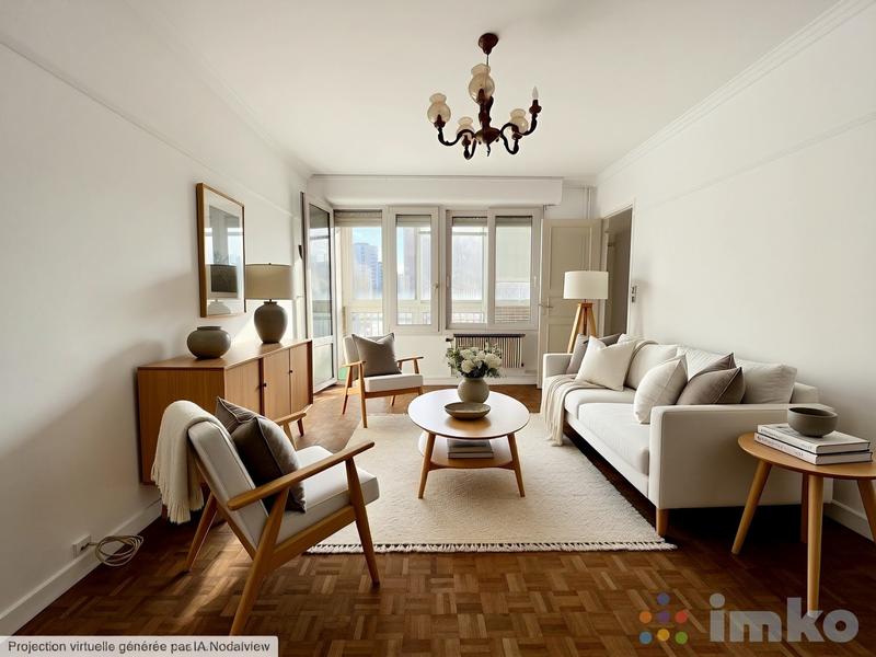 Appartement - 59 m² - 2 pièces