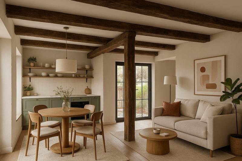 Maison de village - 89 m² - 6 pièces