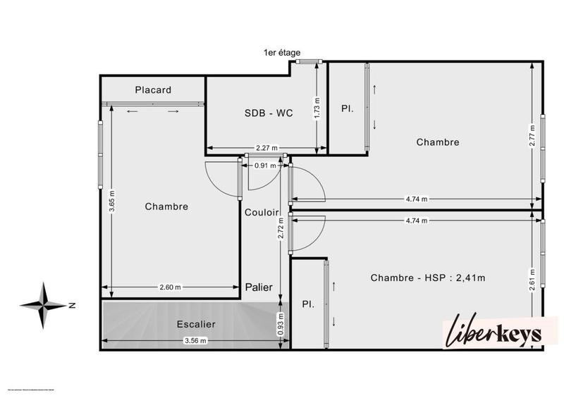 Maison - 81 m² - 4 pièces