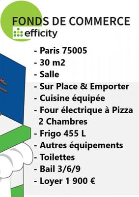 Fonds de commerce - 30 m²