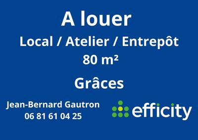 Bureau - 80 m² - 1 pièce