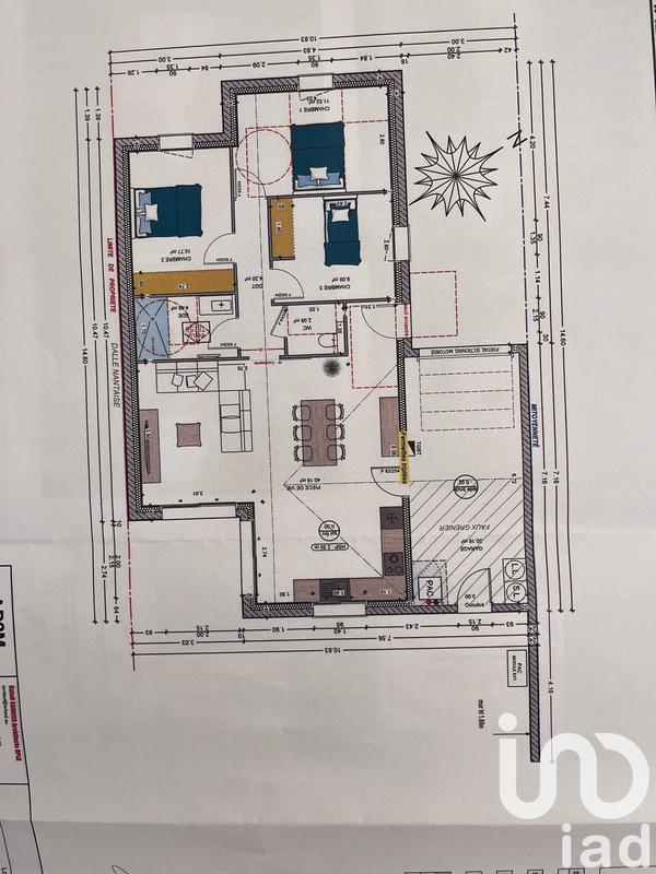 Maison - 82 m² - 4 pièces