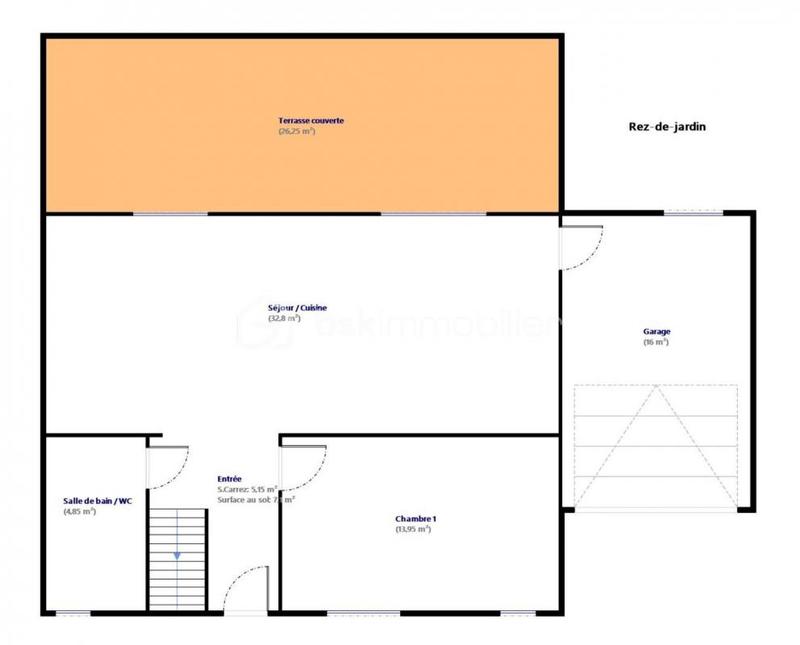 Maison - 112 m² - 5 pièces