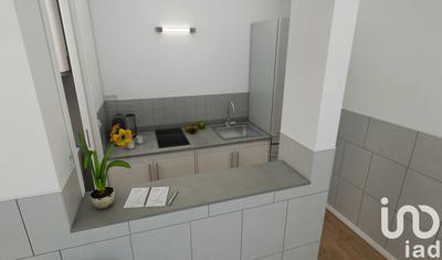 Studio - 16 m² - 1 pièce