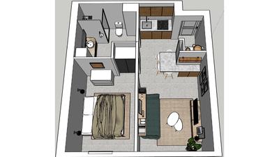 Appartement - 41 m² - 2 pièces