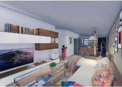 Appartement - 47 m² - 2 pièces