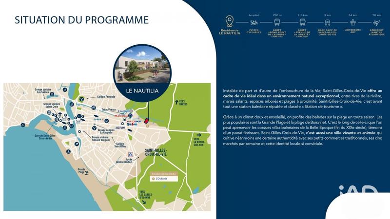 Appartement - 57 m² - 3 pièces