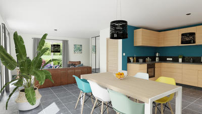 Maison - 107 m² - 5 pièces