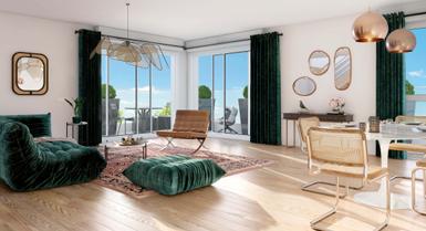 Appartement - 91 m² - 4 pièces