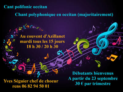 Le Couvent : Chant Polyphonique Occitan