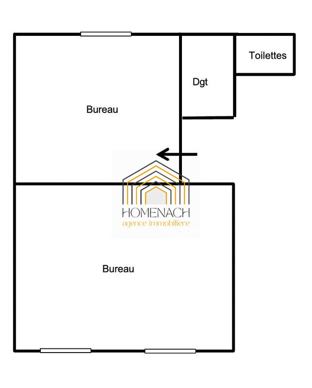 Local commercial - 33 m²