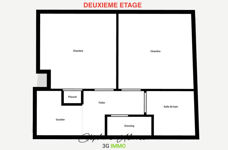 Maison de village - 70 m² - 4 pièces