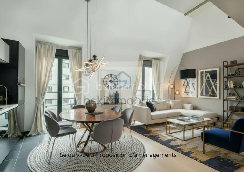 Duplex - 89 m² - 4 pièces