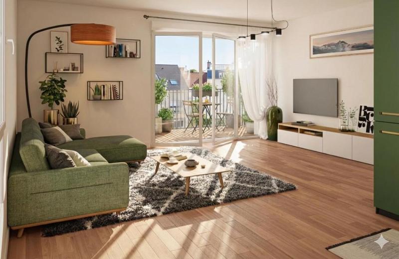 Appartement - 50 m² - 3 pièces