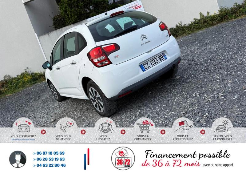 Citroën C3 1.4 Hdi 70Cv 5places *Véhicule Sous Garantie*Ct Révision Kit Distribution Ok *100 Points de Contrôles*Pneus m+S*CarteGrise Moitié prix (Véhicule plus 10 ans)*Pneus 4 saisons*Régulateur/limiteur vitesse*Climatisation*fixation Isofix*Autoradio Cd