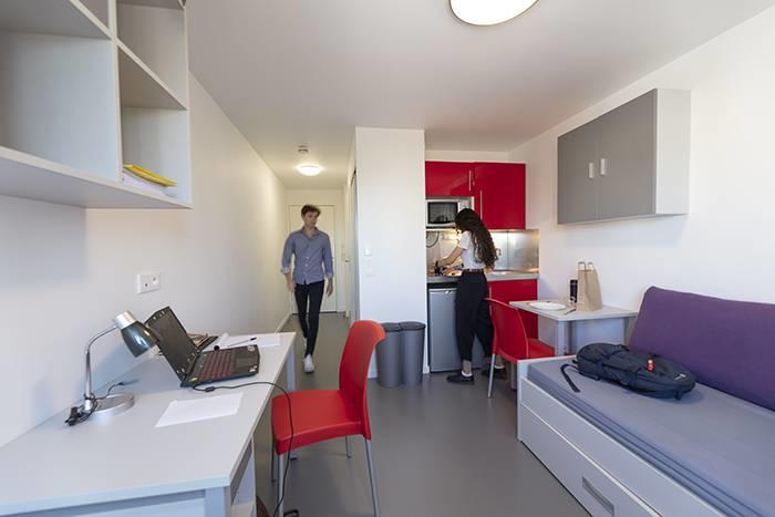 Studio - 17 m² - 1 pièce