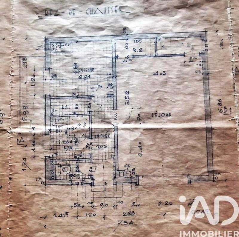 Maison - 90 m² - 5 pièces