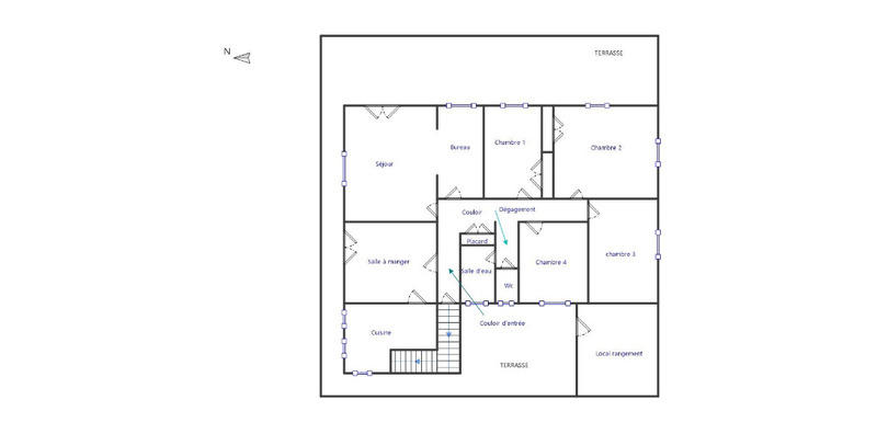 Maison - 120 m² - 7 pièces