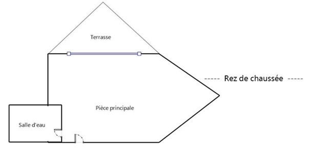 Appartement - 24 m² - 1 pièce