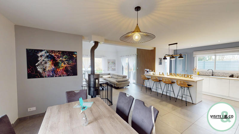 Maison contemporaine - 140 m² - 6 pièces