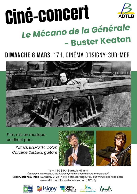 Ciné-concert : ''Le Mécano de la Générale'' de Buster Keaton