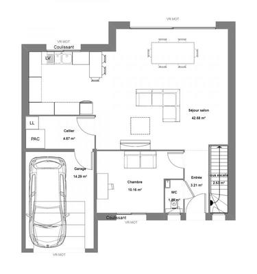Maison - 129 m² - 5 pièces