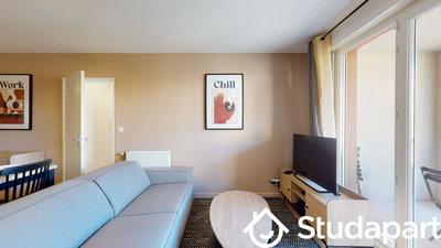 Chambre - 12 m² - 1 pièce