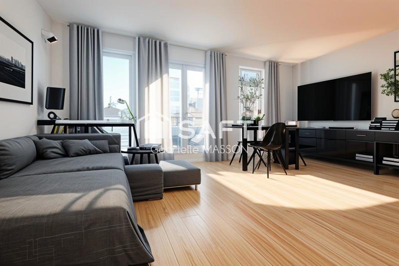 Appartement - 50 m² - 2 pièces