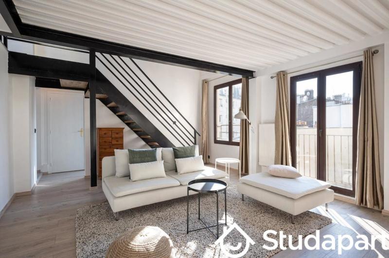 Chambre - 9 m² - 1 pièce