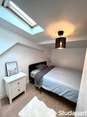 Chambre - 12 m² - 1 pièce