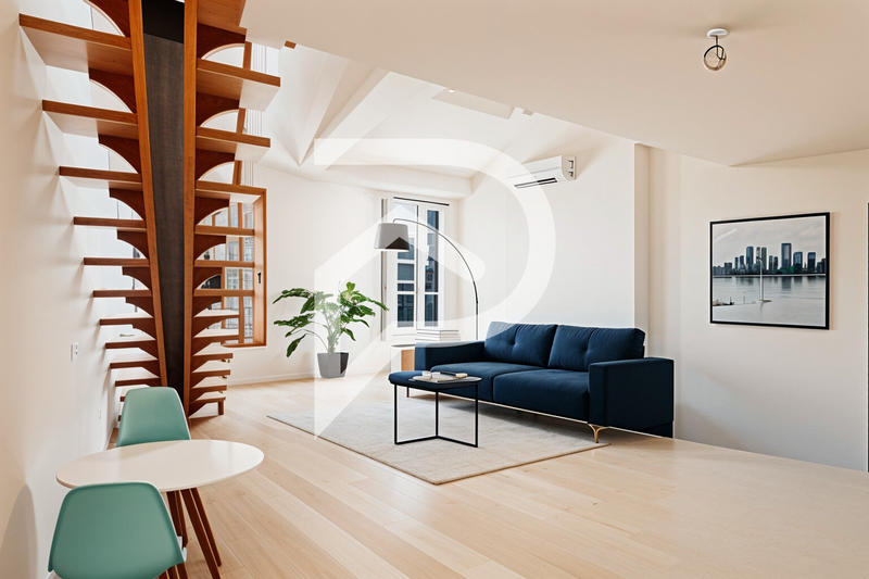 Appartement - 55 m² - 2 pièces